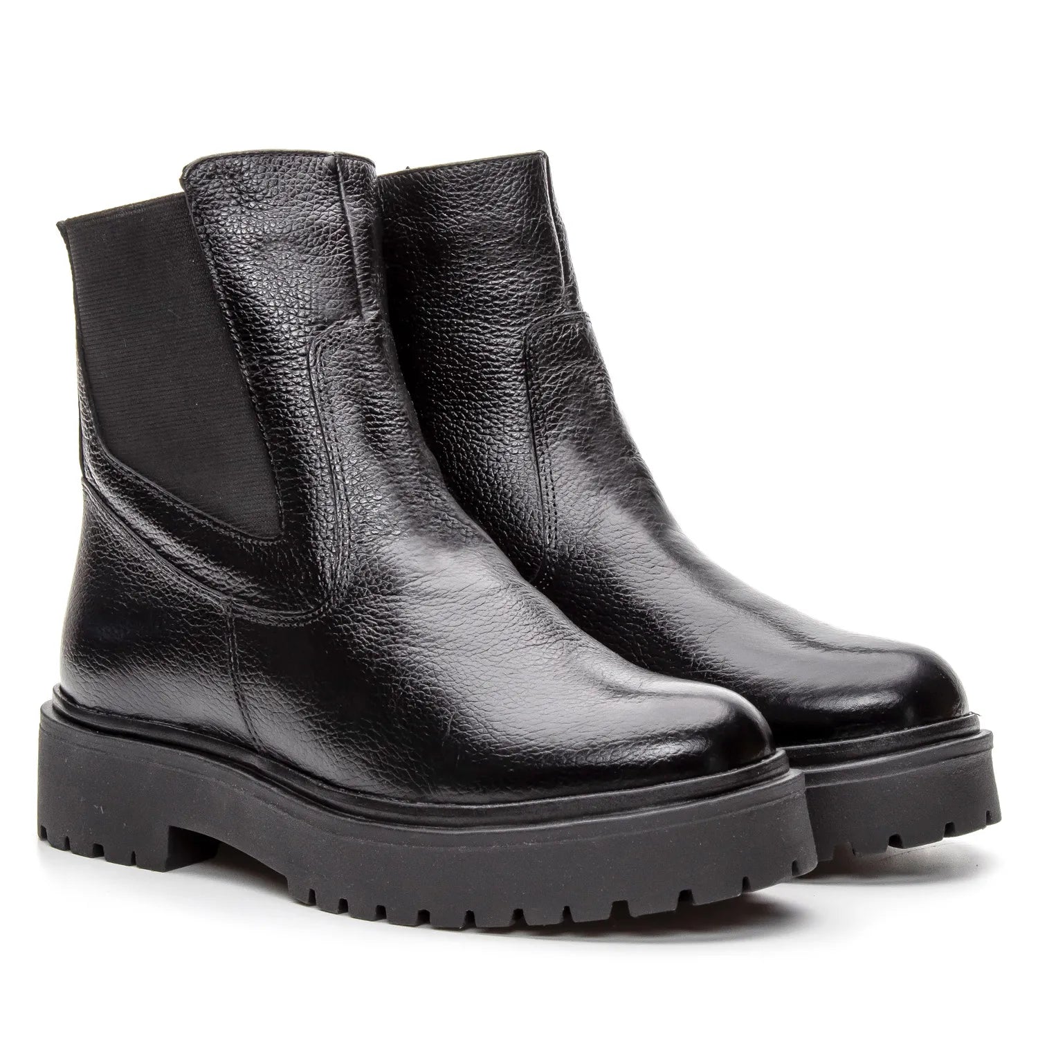Bota Lara Feminina Cano Curto Preta - 3851