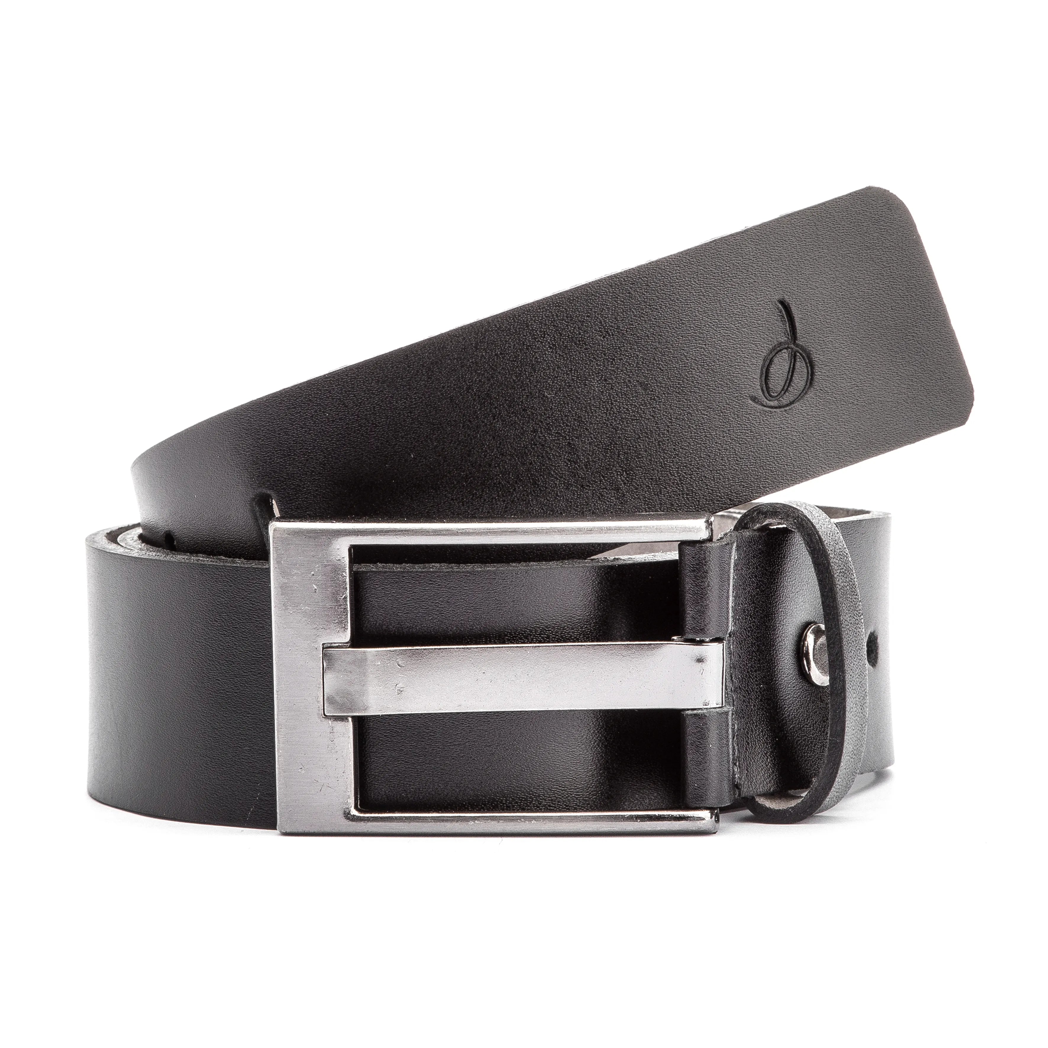 cinto masculino em couro preto