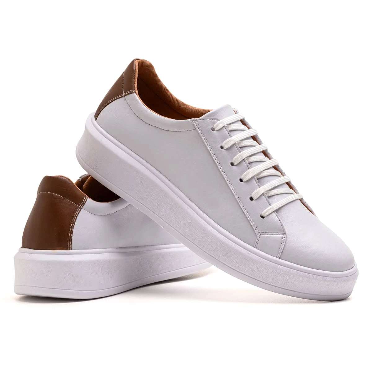 Tênis Casual Masculino Venzzo Branco - 16010