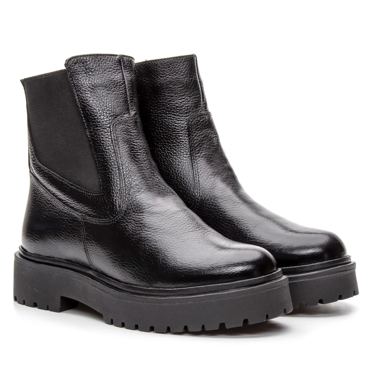 Bota Lara Feminina Cano Curto Preta - 3851