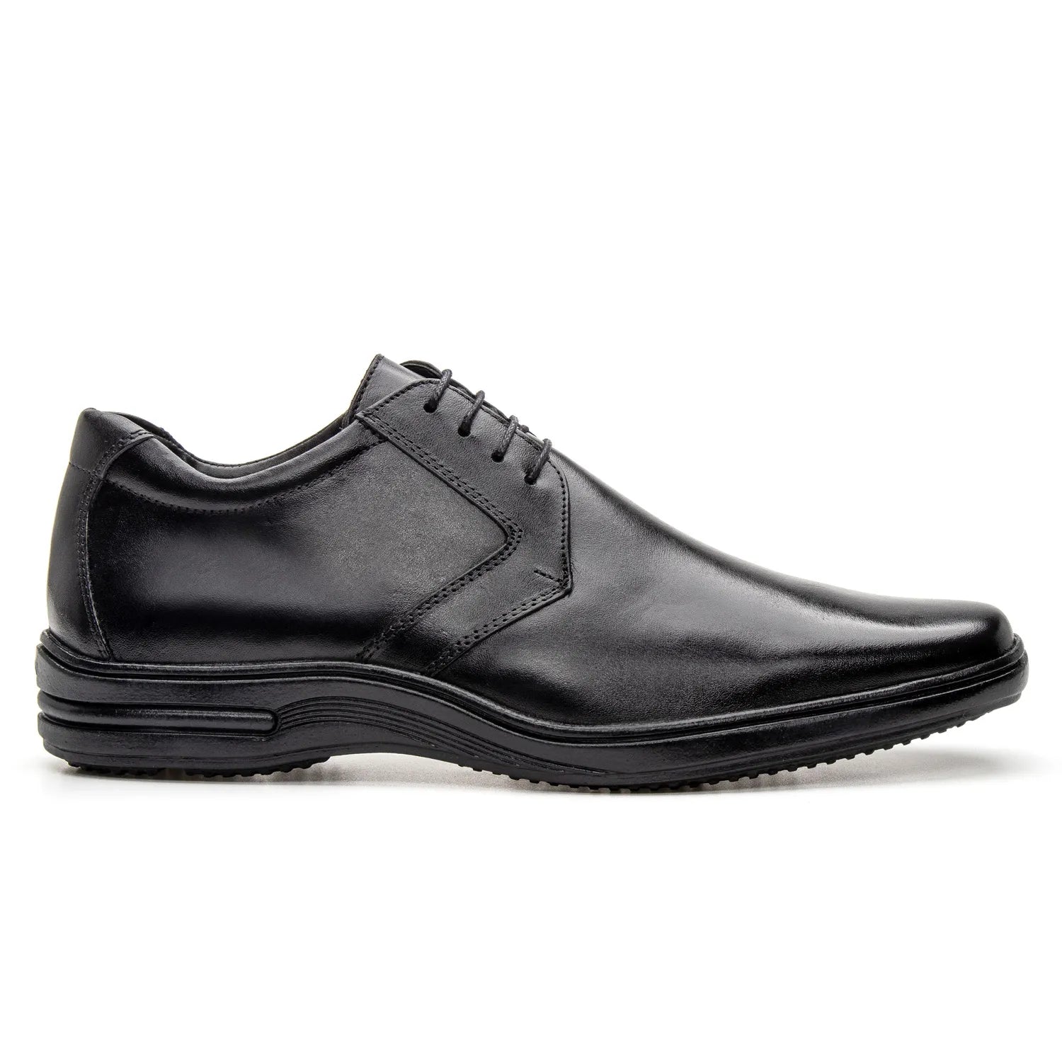 Sapato Conforto Vértice Preto - 4650