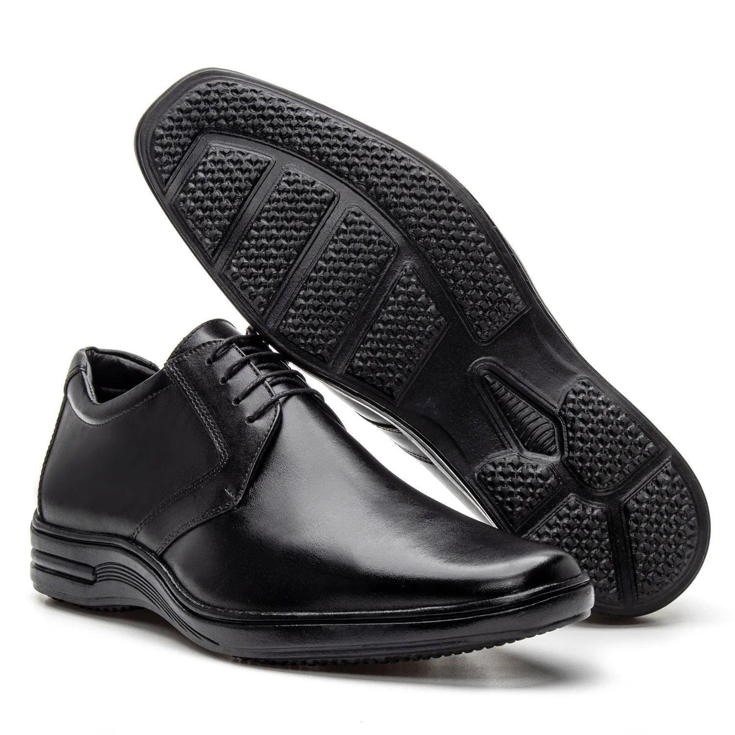 Sapato Conforto Vértice Preto - 4650