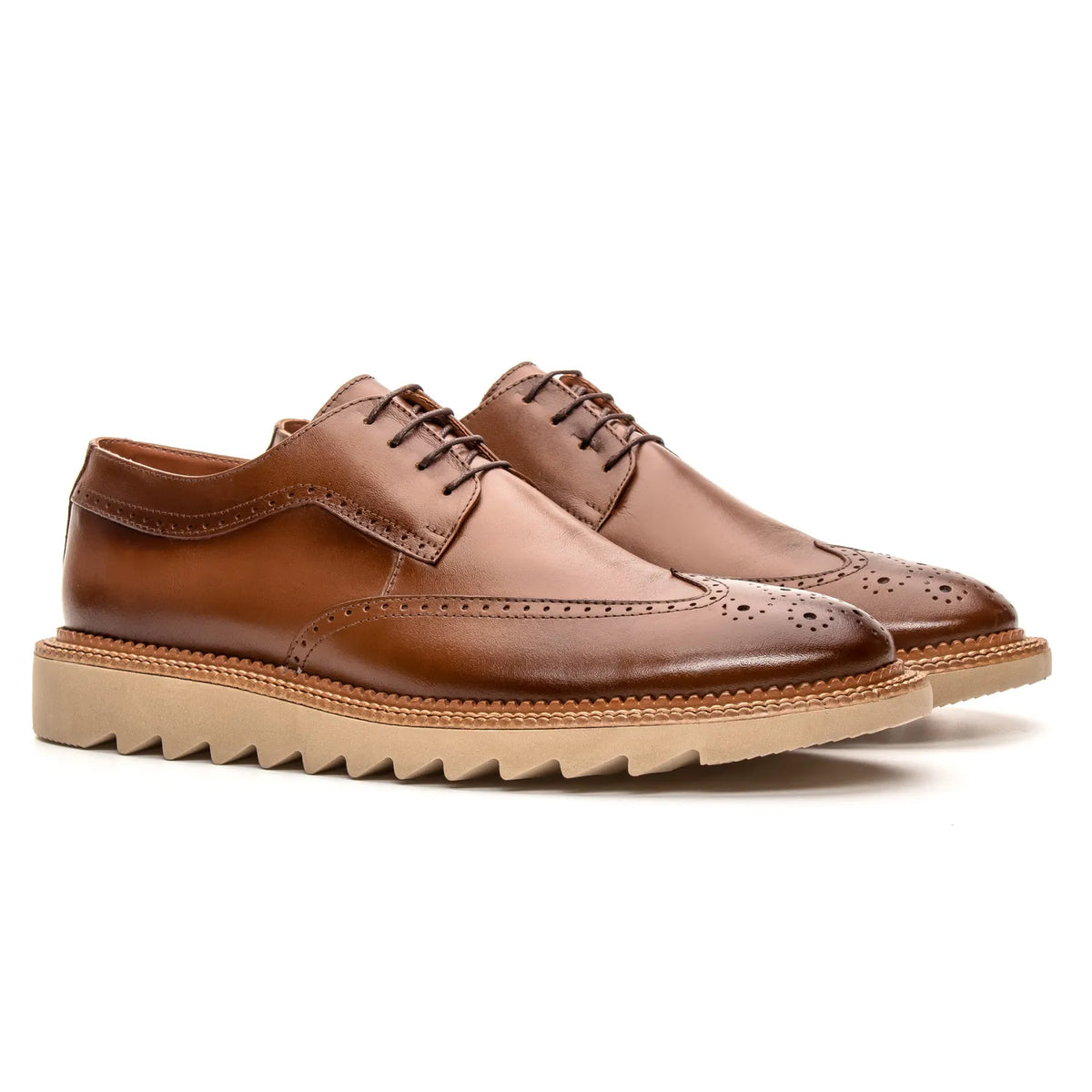 Sapato Valente Tratorado Whisky - 3652