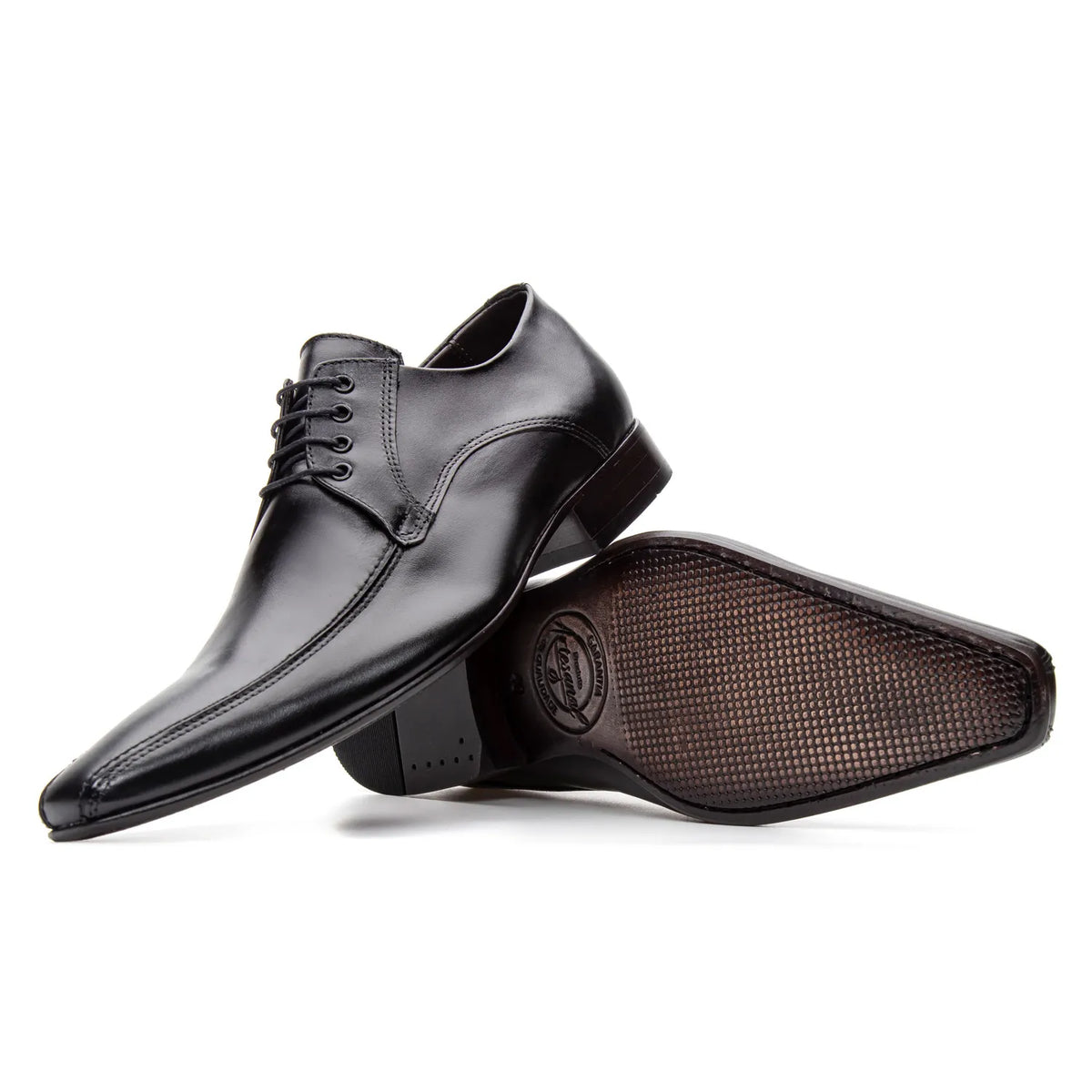 Sapato Verano Social Masculino Estilo Italiano Preto - 300