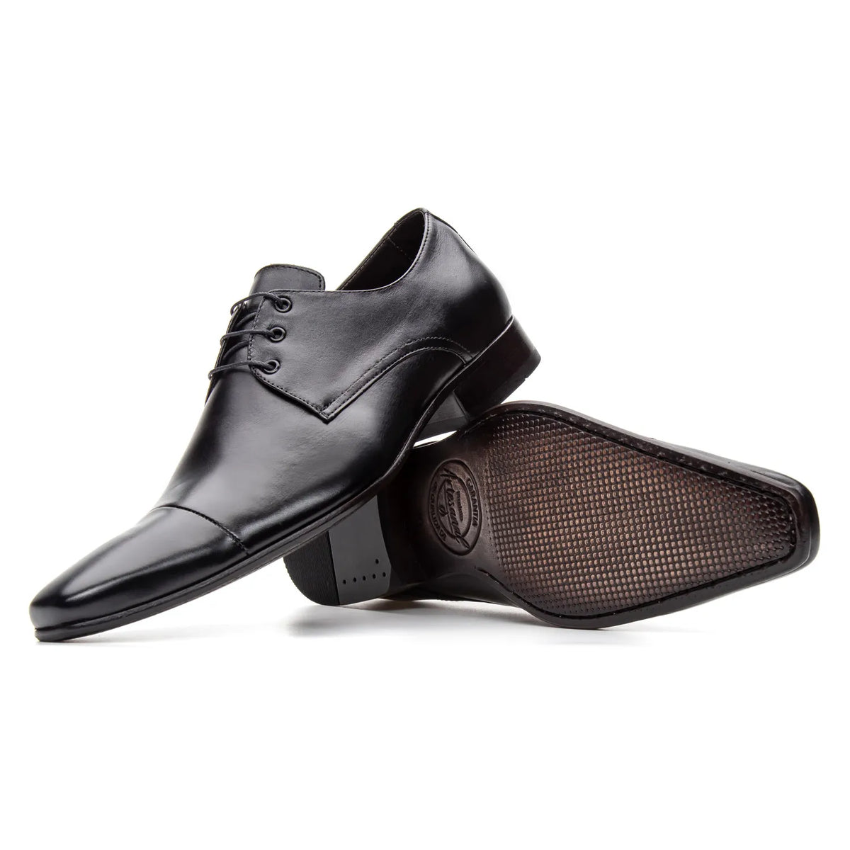 Sapato Verano Social Masculino Estilo Italiano Preto - 307