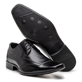 Sapato Social Vanguarda Preto - 4600