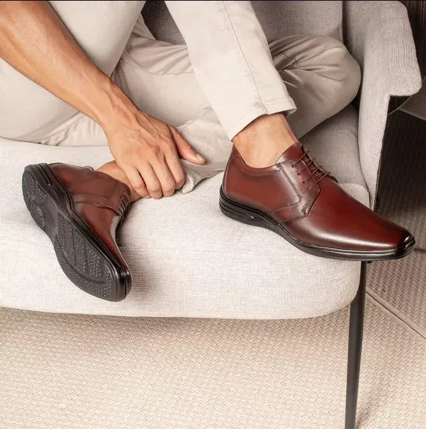 Sapato Conforto Vértice Tabaco - 4650