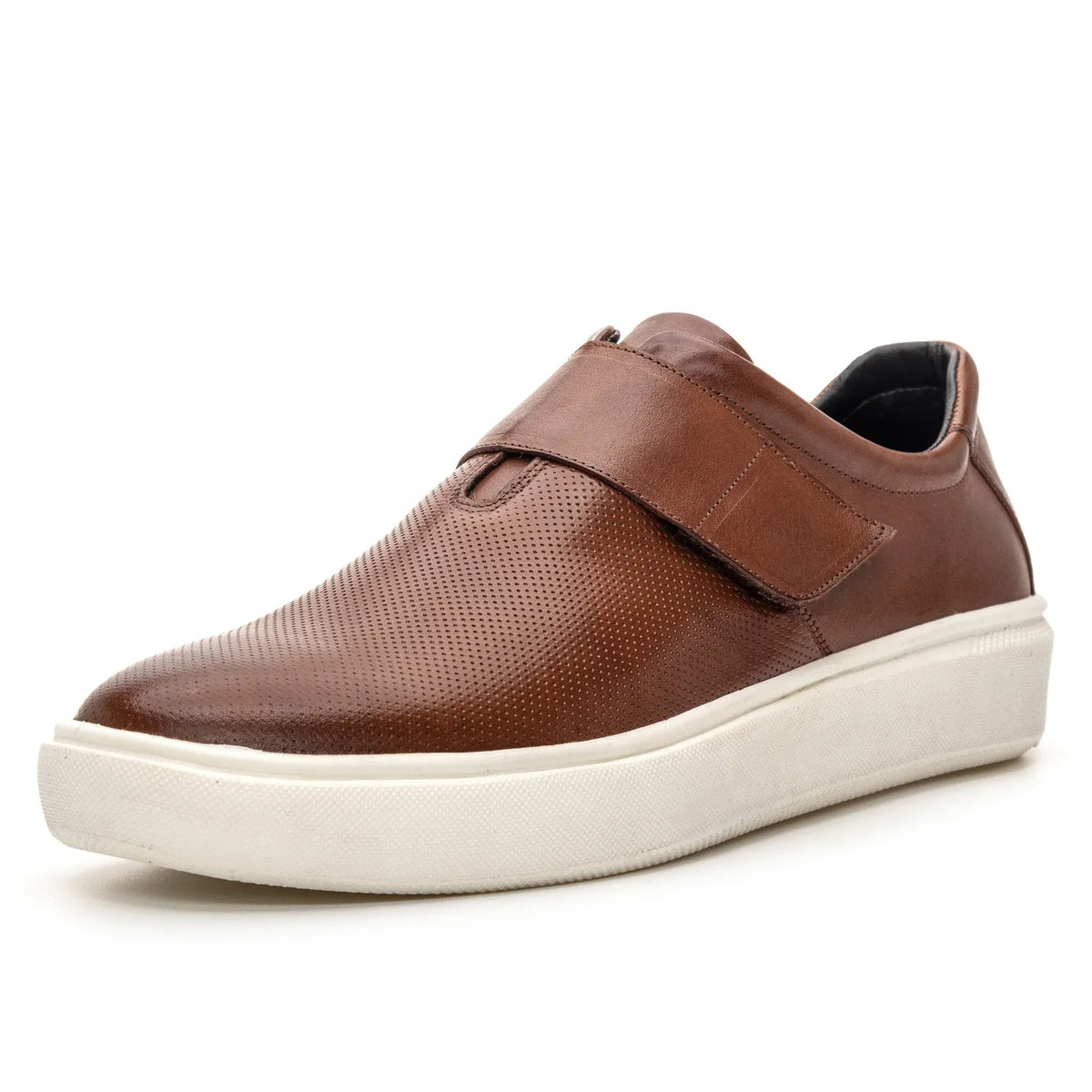 Tênis Casual Vellaro com Velcro Whisky - 5002