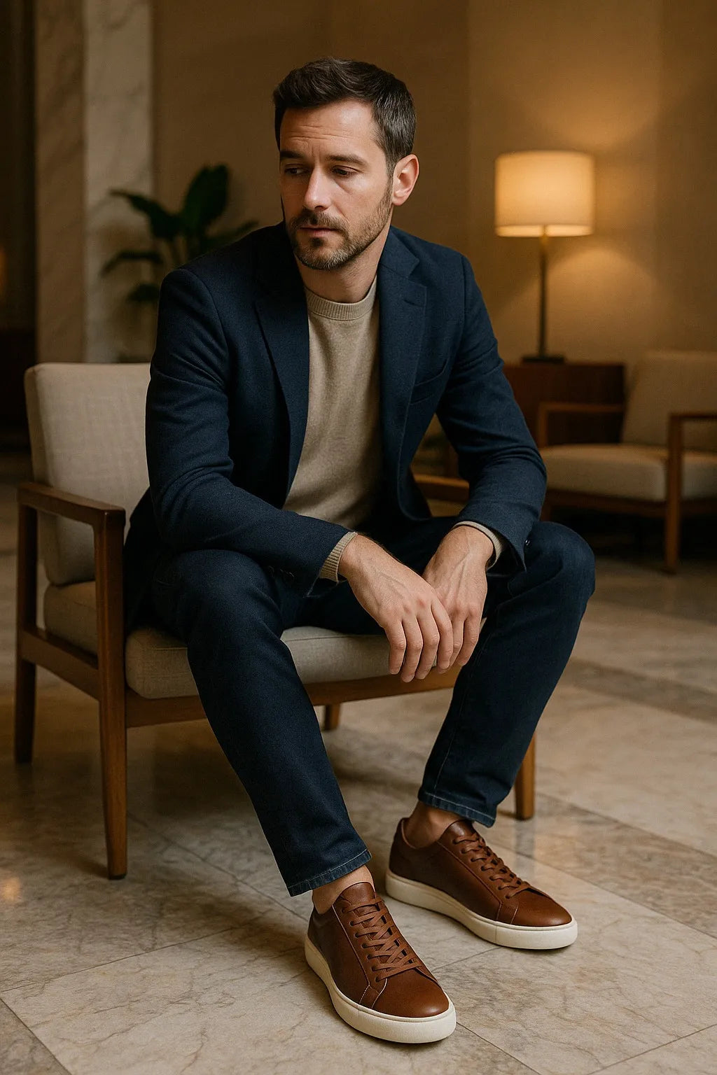 Tênis Casual Vellaro Whisky - 5001