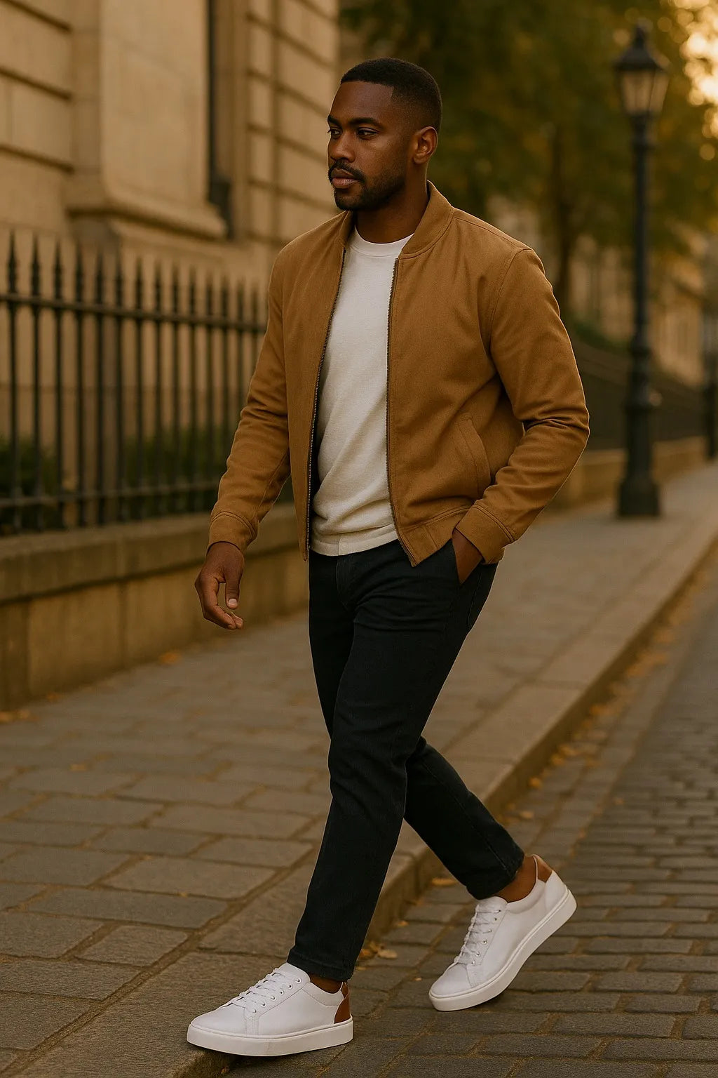 Tênis Casual Masculino Venzzo Branco - 16010