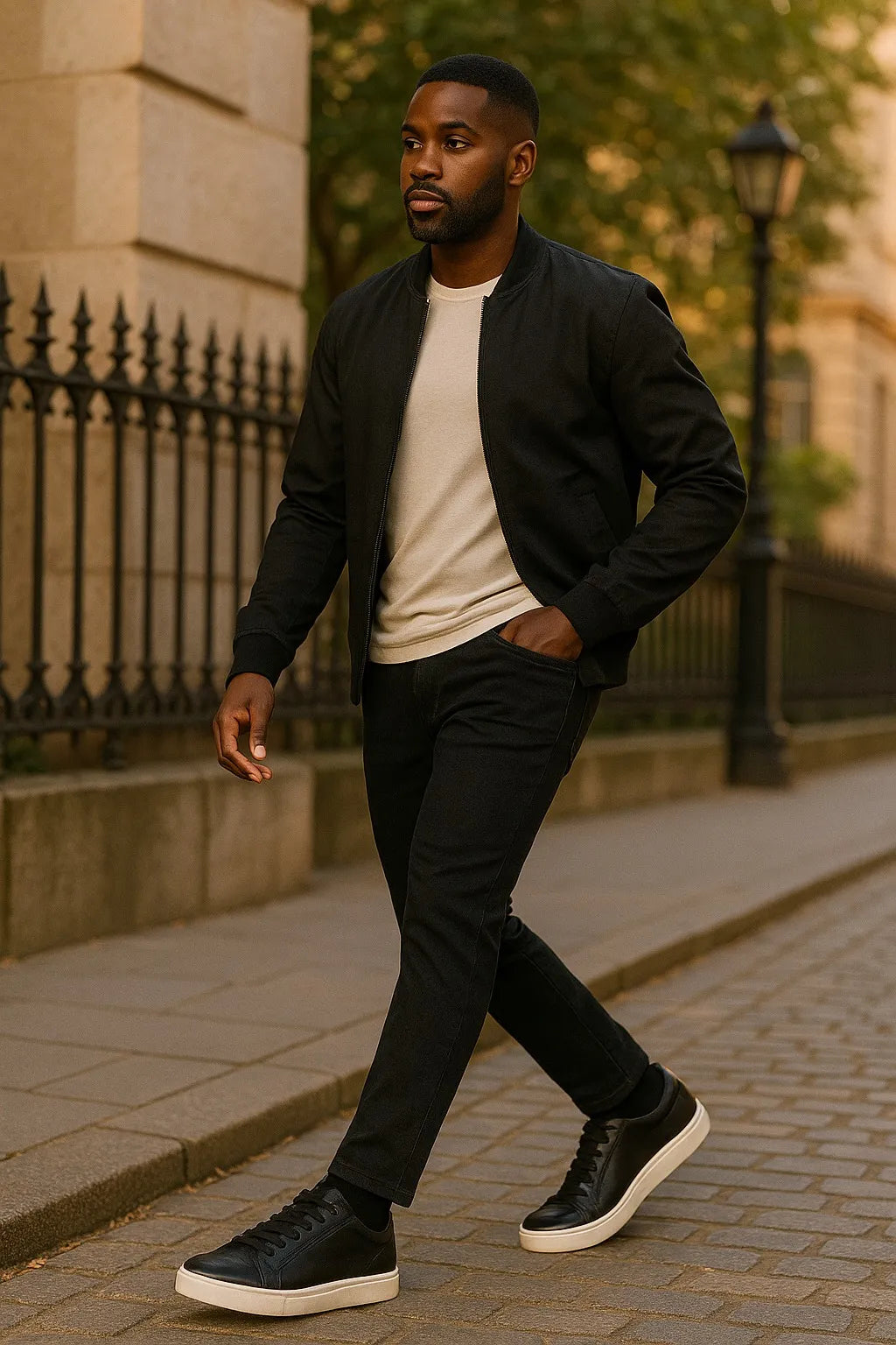 Tênis Casual Vellaro Preto - 5001