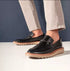 loafer masculino de couro preto