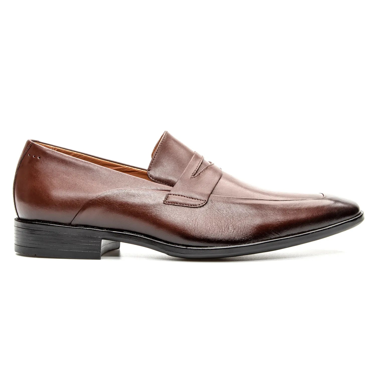 mocassim loafer masculino marrom