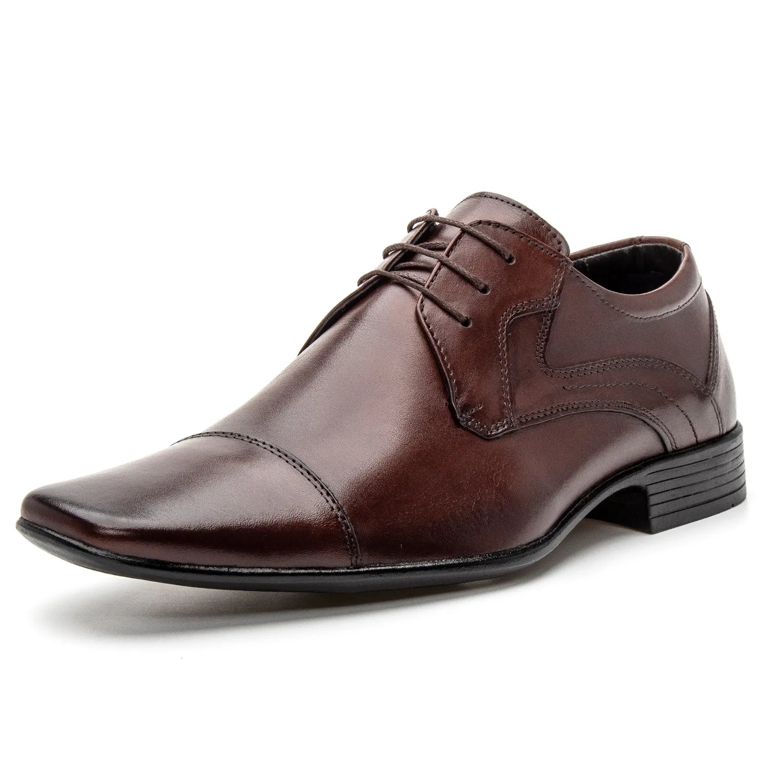 sapato derby masculino marrom