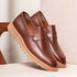 sapato loafer masculino whisky