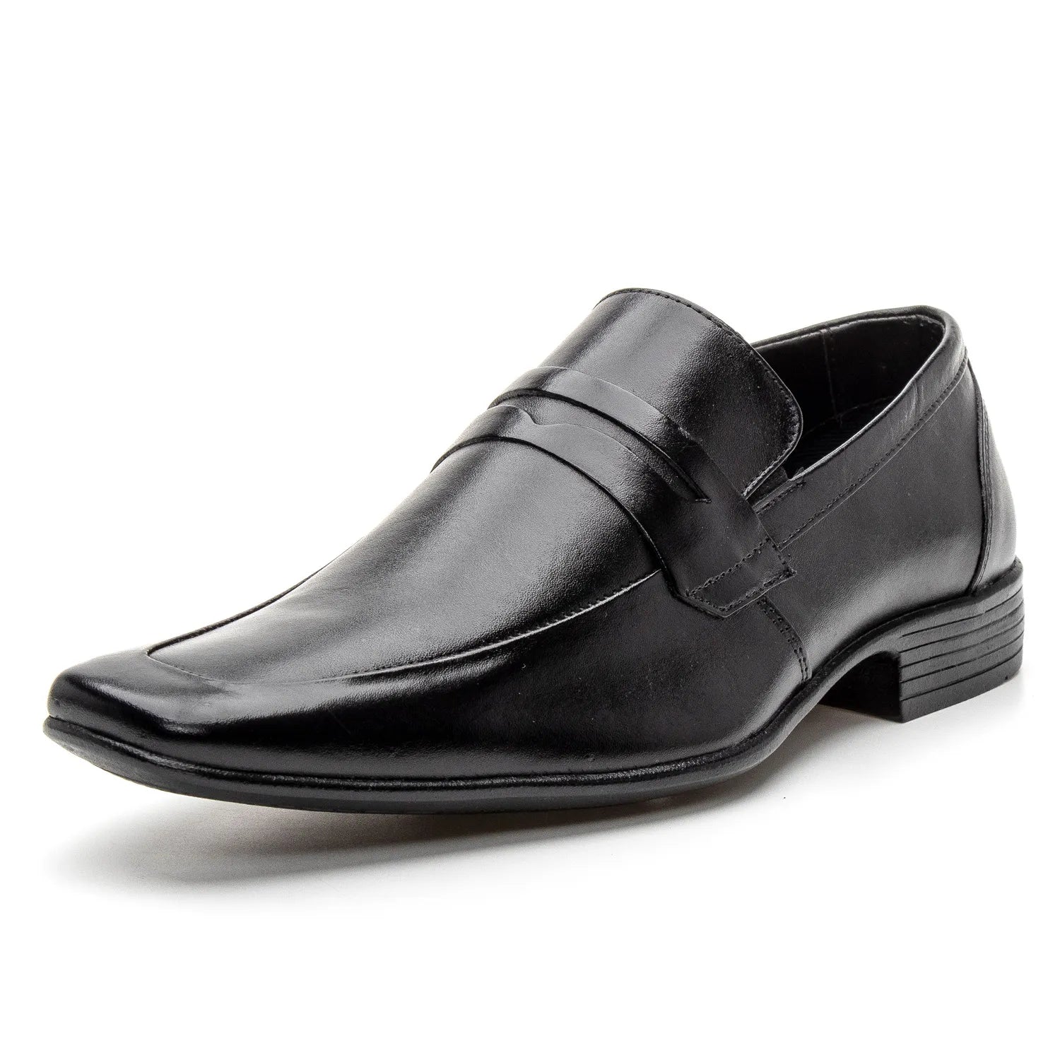 sapato loafer masculino preto