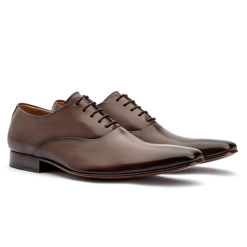 sapato oxford masculino marrom