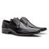 sapato social de couro preto