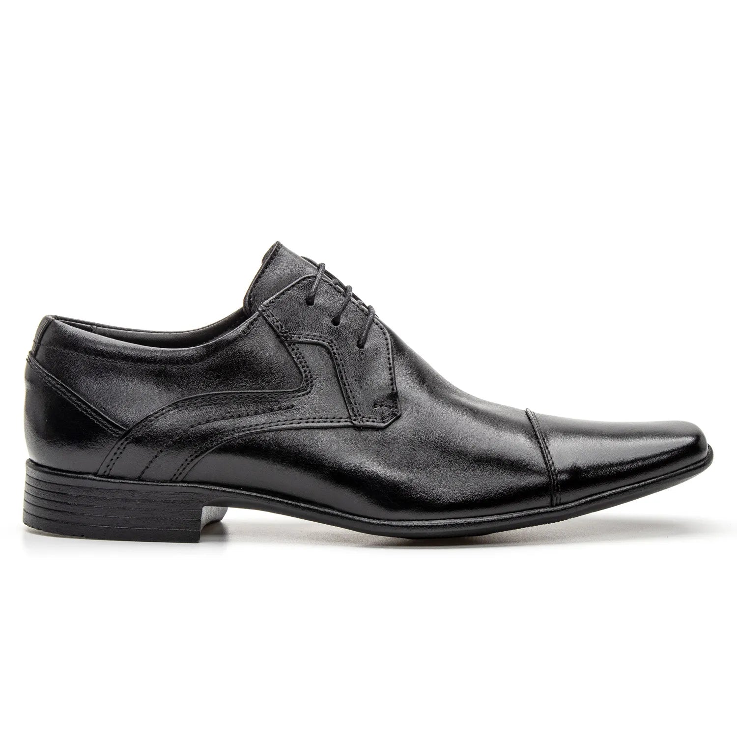 sapato social derby preto masculino