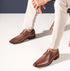 sapato social de couro masculino